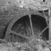 View from S showing waterwheel