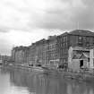 View from SSW showing W front of Canal Office with mills and sugar refinery in background