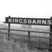 View from WSW showing 'Kingsbarns' sign