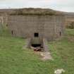 View of pillbox near naval cemetery from East