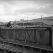 View from WNW showing cast-iron parapet of underbridge with main station building in background