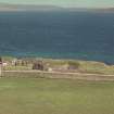 View of gun emplacements from Martello tower to South East.