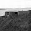 View from East of West 12 pound gun emplacement.