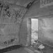 Scanned image of view of engine House, view of interior showing concrete shuttering