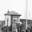 View from NNW showing NNW front of signal box