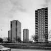 Aberdeen, Castleton Drive.
General view of (left to right), Oldcroft Court, Castleton Court, Beechwood Court, and Woodhill Court, from South-East.