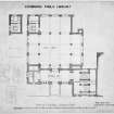 Plan of Lending Library Floor.
u.s.   Dated "November 1898".
Digital image of E/12420.