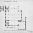 Plan of Newsroom Floor.
u.s.   Dated "November 1898".

