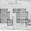 Public Library-plan of newsroom floor and lending library floor.
u.s. Dated "December 1887".
Digital image of E/12411.