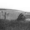 View of the recumbent stone and flankers from the south.
Photograph taken at a different time from AB 2429, but probably at the same time as AB 2915