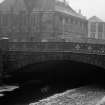 View from N showing NNE front of bridge with 121-123 Titchfield Street in background