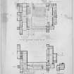 Floor plans.
Titled: 'Royal Burgh of Rothesay Proposed Municipal Pavilion.'
Scanned image of E 12451.