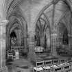 Lower church, general view of St. Mungo's tomb from south east