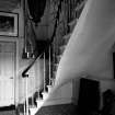 Edinburgh, Boswall Road, Manor House, interior.
View of staircase.