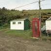 Canna, Post Office and Telephone Box. View from E.