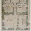 Finlaystone House
Photographic copy of plan of ground floor.