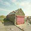 View of boat house from W