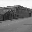 View from E showing NNE front of number 498 Shettleston Road