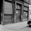 View from E showing doorway on NNE front of Bell Street block