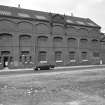 View from SW showing SSW front of central block