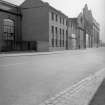 View from W showing part of SSW front (Anderston Quay front)