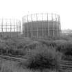 General view from W showing gasholders