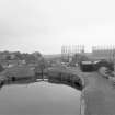 General view from NW showing NW front of locks