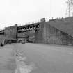 View from ENE showing SE front of bridge with bridge on left and bridge in background