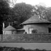 Millburn Tower, South lodge.
General view from South.
