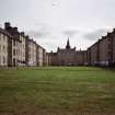 Edinburgh, Piershill Square West.
View of back court from North.
