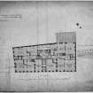 Plans of existing shops. Sketch plan and elevation of proposed new building.  Plans, sections and elevations.
Scanned image of E 12011.
