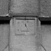 Detail of 1898 sundial on south wall with the initials of Mr and Mrs Pullar, Brahan House, Perth.