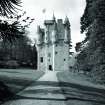 Craigievar Castle, general view from S. Digital image of AB/4967.