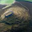 Oblique aerial view of Tap O' Noth vitrified fort, taken from the ENE. Digital image of D/69211/CN.