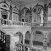Interior-general view of marble staircase and upper landing
Digital image of B 64026