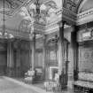 Interior-general view of meeting room showing corinthian columns surrounding fireplace
Digital image of B 64053