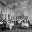 General view of Dining Room, Central Hotel, Central Station in Glasgow
