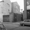 View from SW showing part of SSE front of W and E blocks