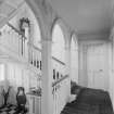 Interior - view of staircase and hall
