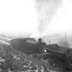 View showing NCB locomotive near coal washery