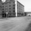 View from S showing ESE front (Laidlaw Street front) and part of SSW front (Morrison Street front)