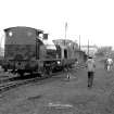 View from NW showing locomotive no.13 with diesel in background