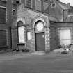 View from S showing SSW front of small engine house with part of main block in background