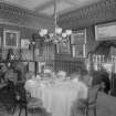 Gallowhill House, Paisley, view of dining room
