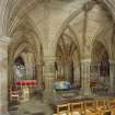 Glasgow Cathedral, lower church, general view of St. Mungo's tomb from south east.