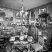 Interior-general view of Library of Curling Hall, now demolished
