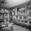 Interior-general view of Drawing Room of Curling Hall, now demolished
