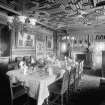 Interior-general view of Dining Room of Curling Hall, now demolished
