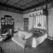 Interior-general view of Bedroom in Curling Hall, now demolished
