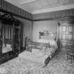 Interior-general view of Bedroom in Curling Hall, now demolished
